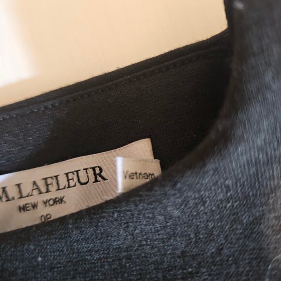 M.M. Lafleur Second Act The Joanna Dress Worth Black Mini Dress Women's 0P 3415 - Picture 5 of 12